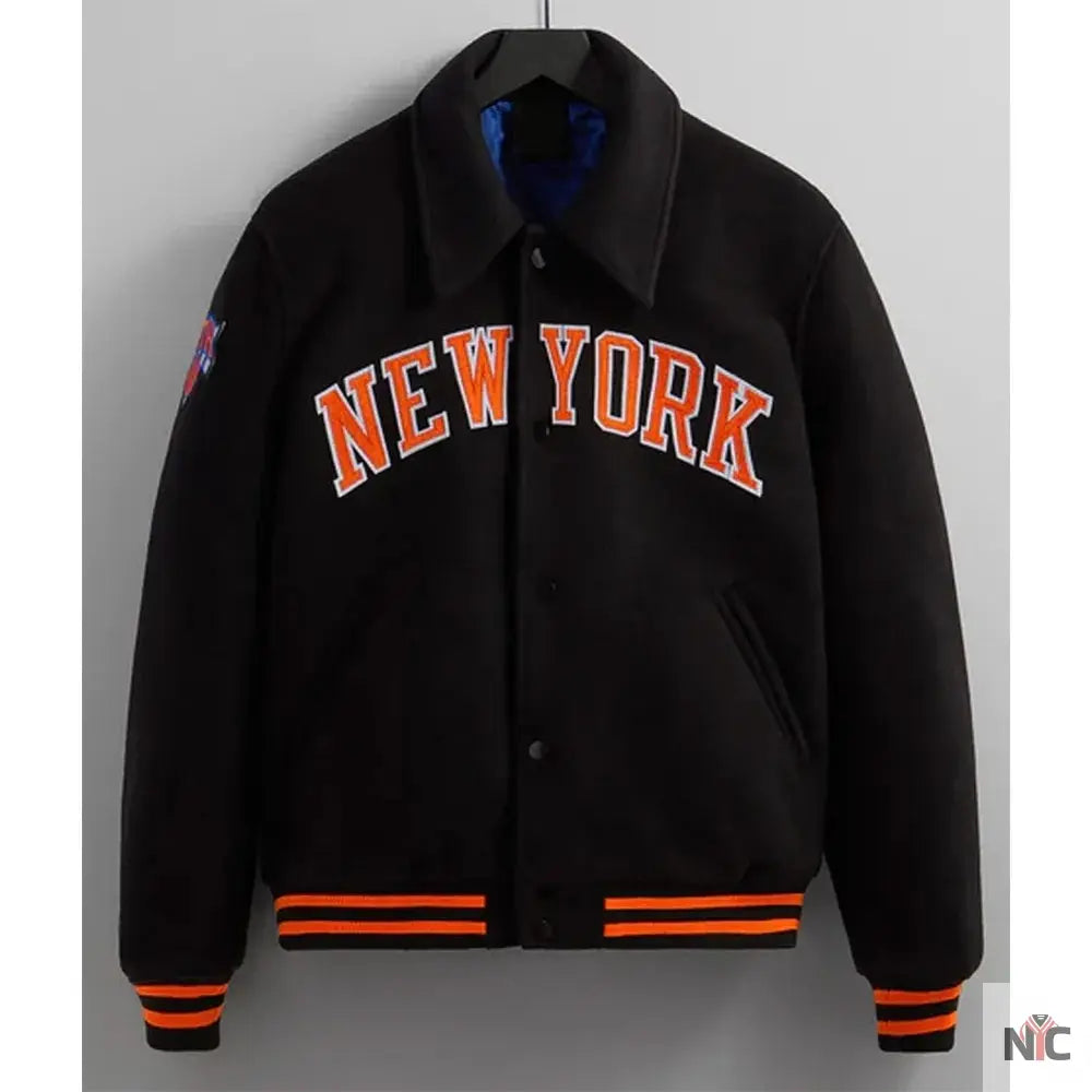 New York Knicks Varsity Wool Jacket