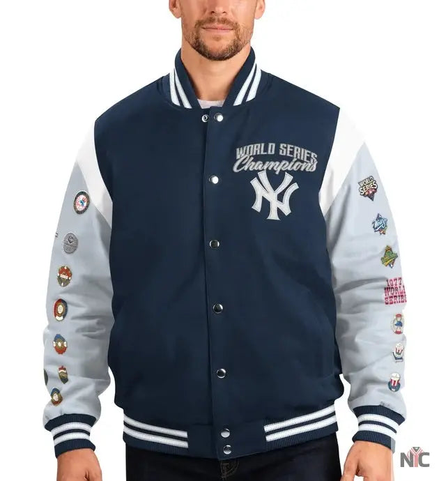 New York Yankees 27 Time World Series Varsity Jacket