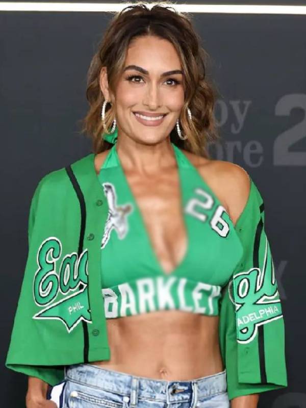 Nikki Garcia Netflix Happy Gilmore 2 Green Jersey