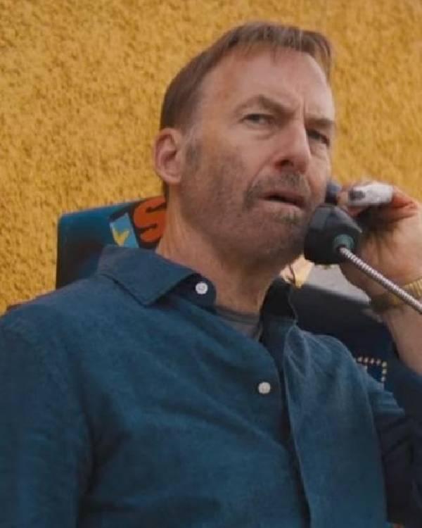 Nobody 2 Bob Odenkirk Blue Shirt