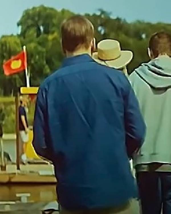 Nobody 2 Bob Odenkirk Blue Shirt