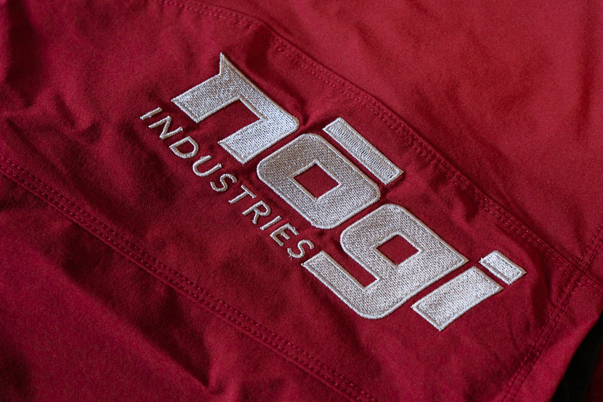 Ghost 7" Inseam Premium Lined Grappling Shorts - Merlot Red