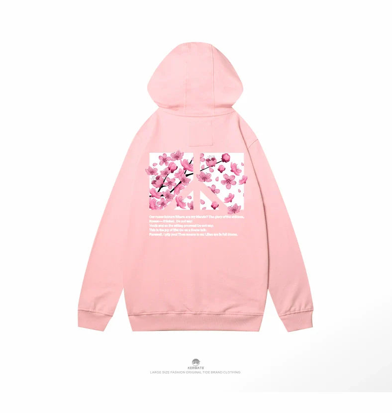Kerwats Loose plus Size Large Size Hoodies for Men Women Hoodie