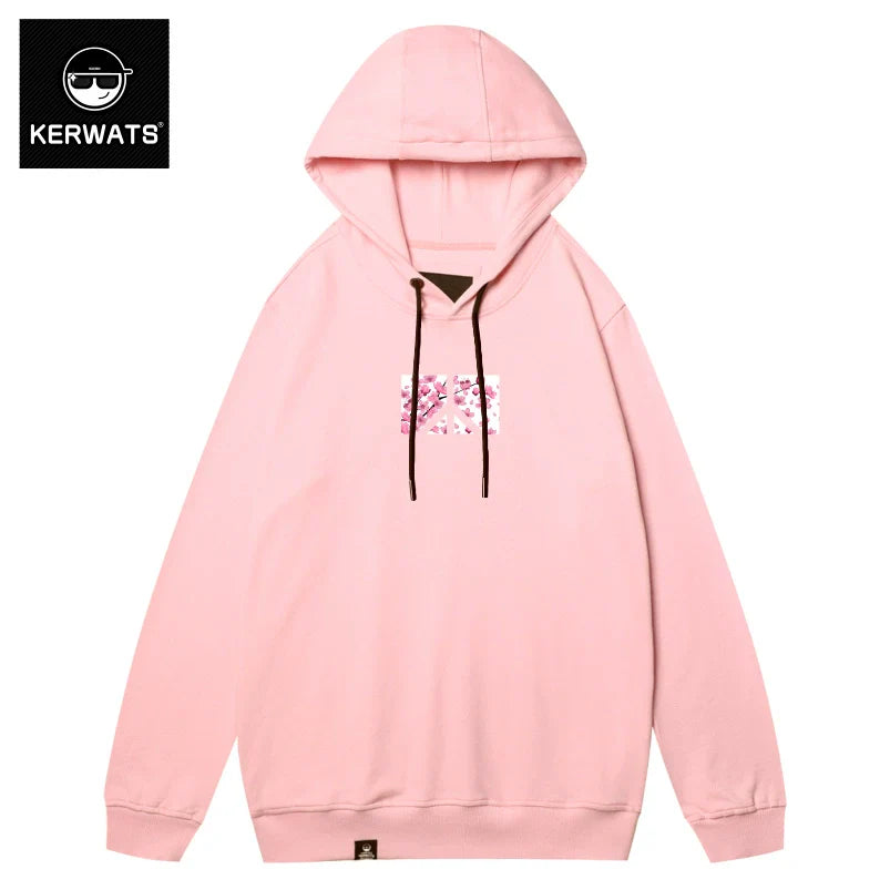 Kerwats Loose plus Size Large Size Hoodies for Men Women Hoodie