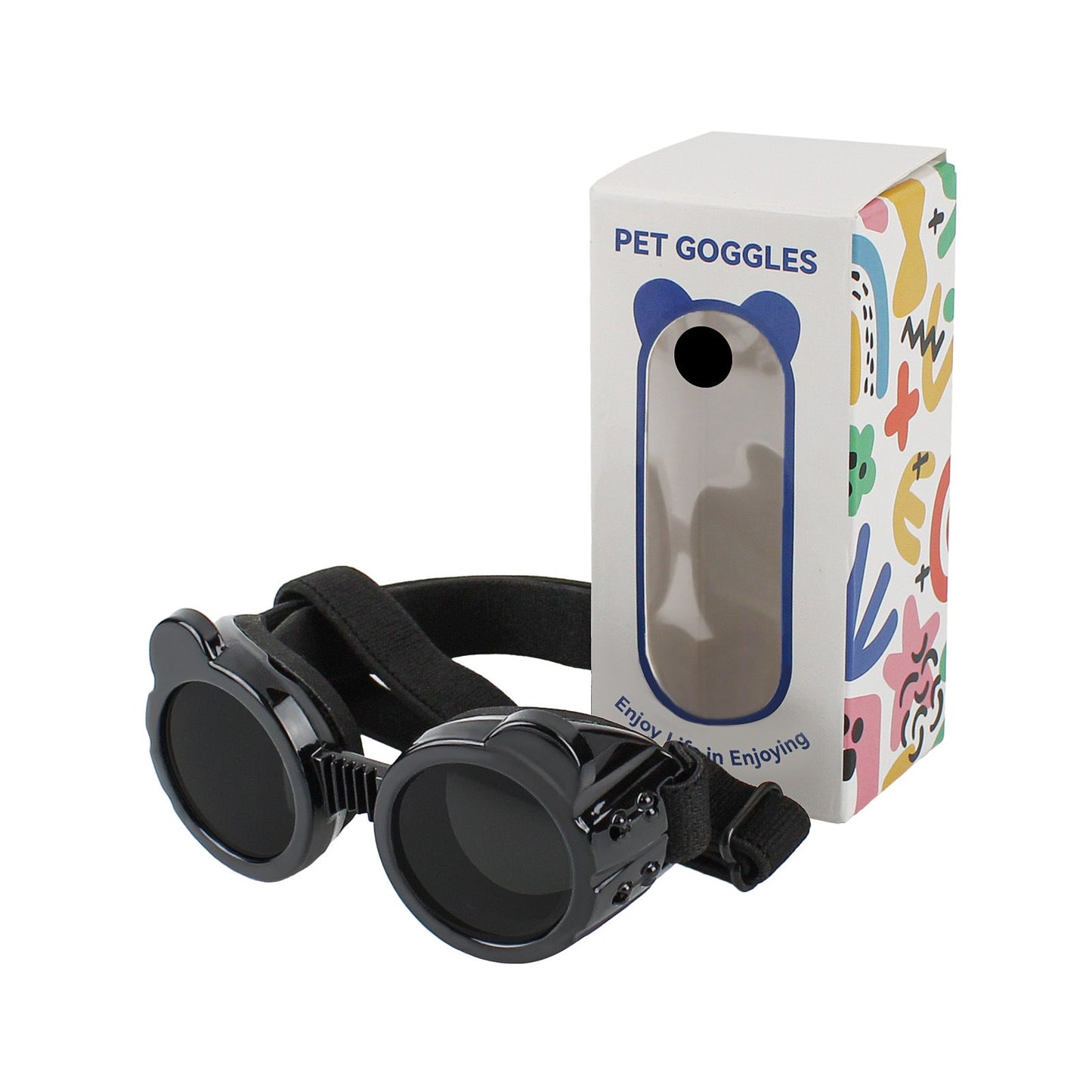 Dog goggles sunglasses panda