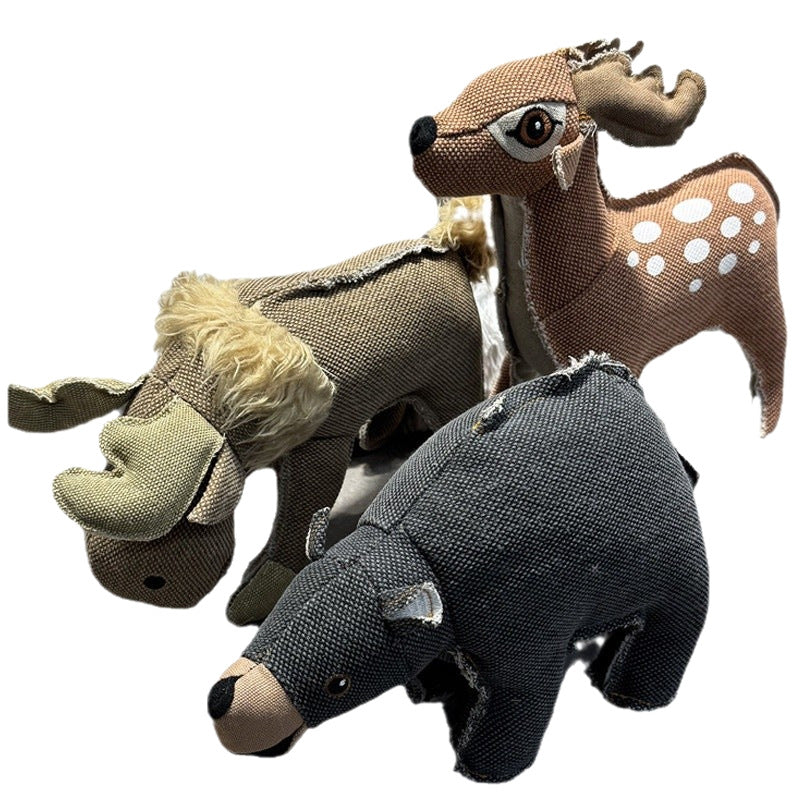 Dog Toy Durable Canvas Forest (3 model)