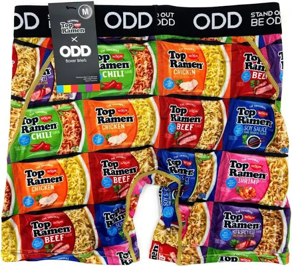 Odd - Stand Out Be Odd - Top Ramen Men's Boxer Briefs (M, L, XL)