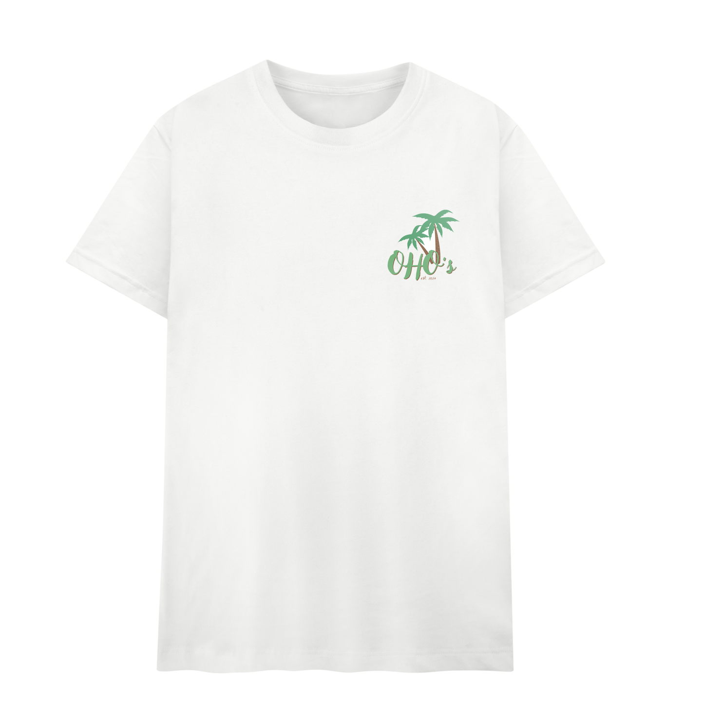OHO's Palm Trees Short Sleeve T-Shirt
