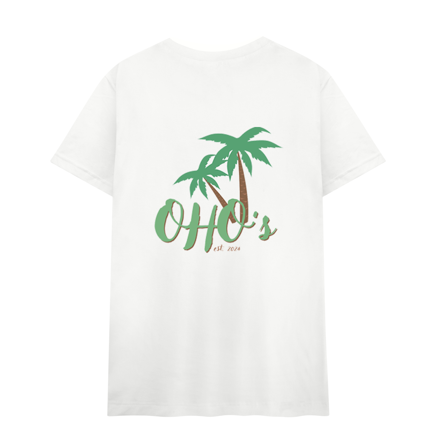 OHO's Palm Trees Short Sleeve T-Shirt