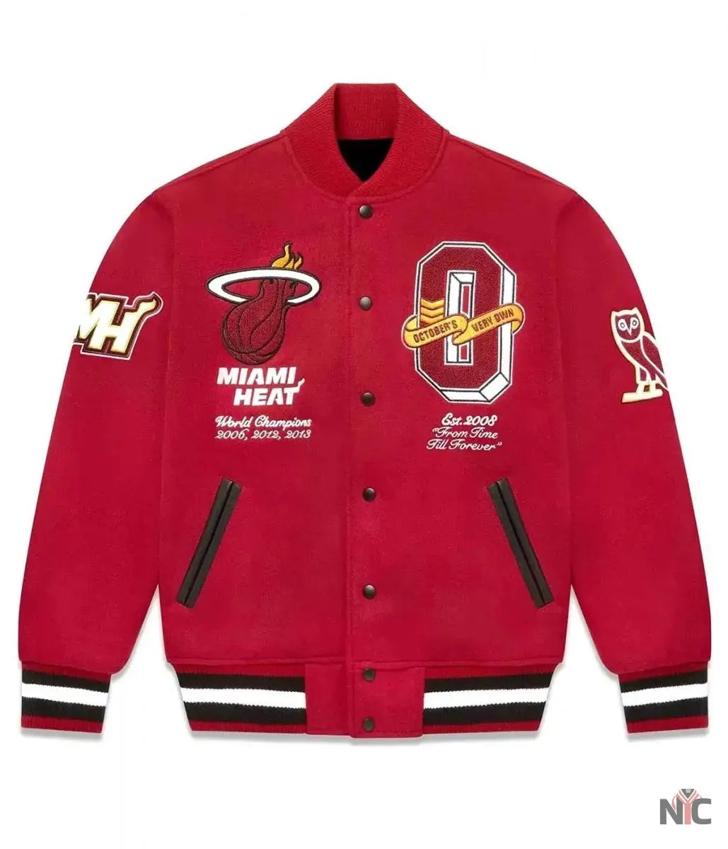 OVO Miami Heat Varsity Jacket