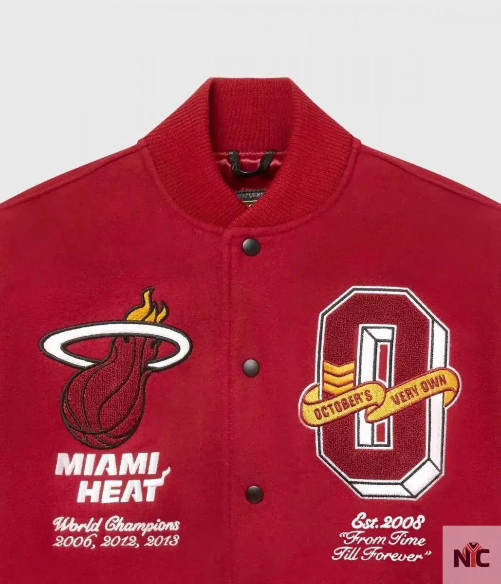 OVO Miami Heat Varsity Jacket
