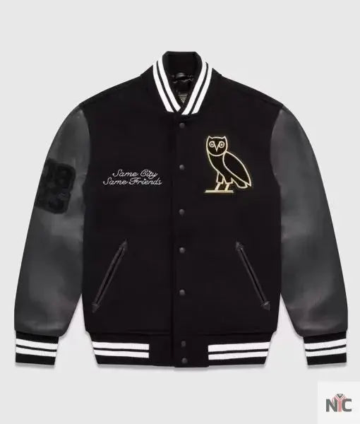 OVO Same City Same Friends Varsity Jacket