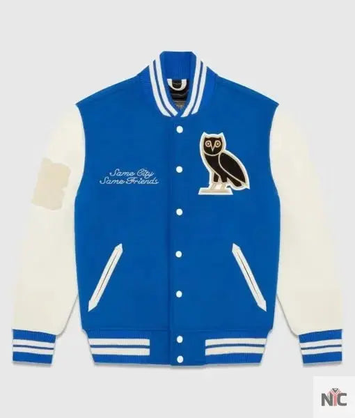 OVO Same City Same Friends Varsity Jacket