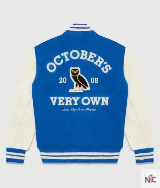 OVO Same City Same Friends Varsity Jacket