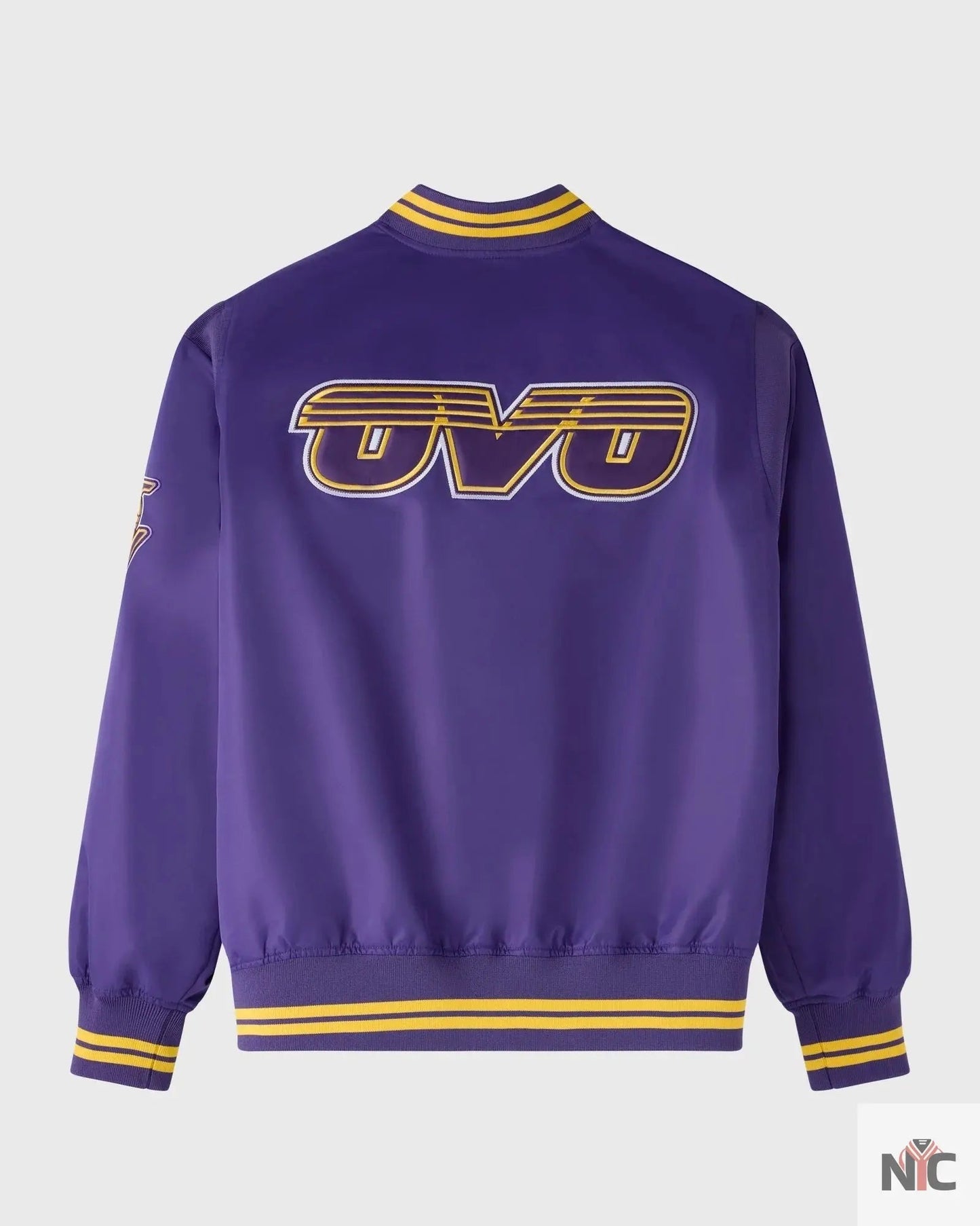 OVO X NBA Los Angeles Lakers Varsity Jacket