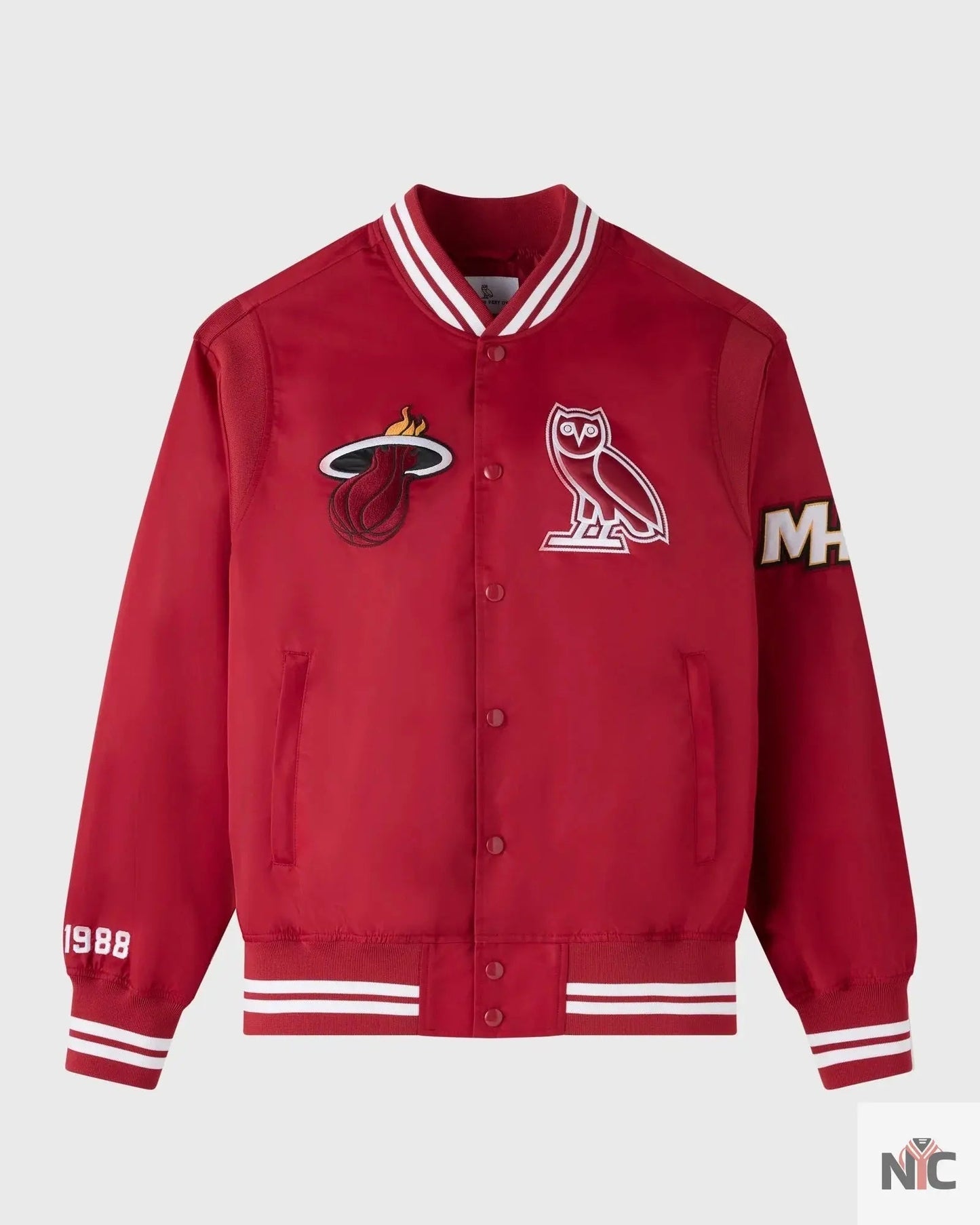 OVO X NBA Miami Heat Varsity Jacket