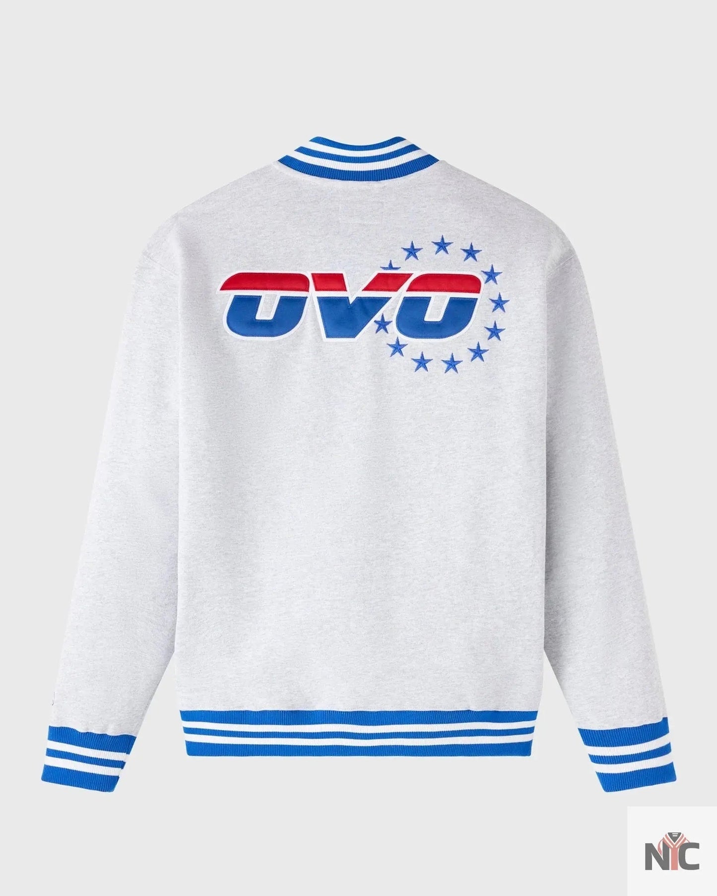 OVO X NBA Philadelphia 76ers Quarter-zip Mockneck Sweatshirt