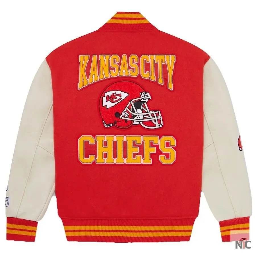 OVO x NFL Kansas City Chiefs Varsity Jacket