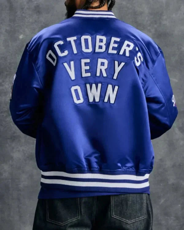 OVO x New Era x MLB Dodgers Varsity Jacket