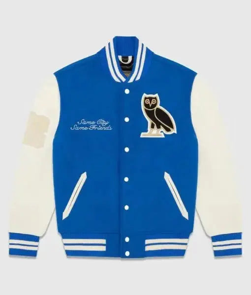 OVO Same City Same Friends Varsity Jacket
