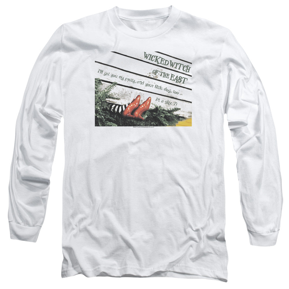 Wizard Of Oz Size 7 Mens Long Sleeve Shirt White Officially Licensed