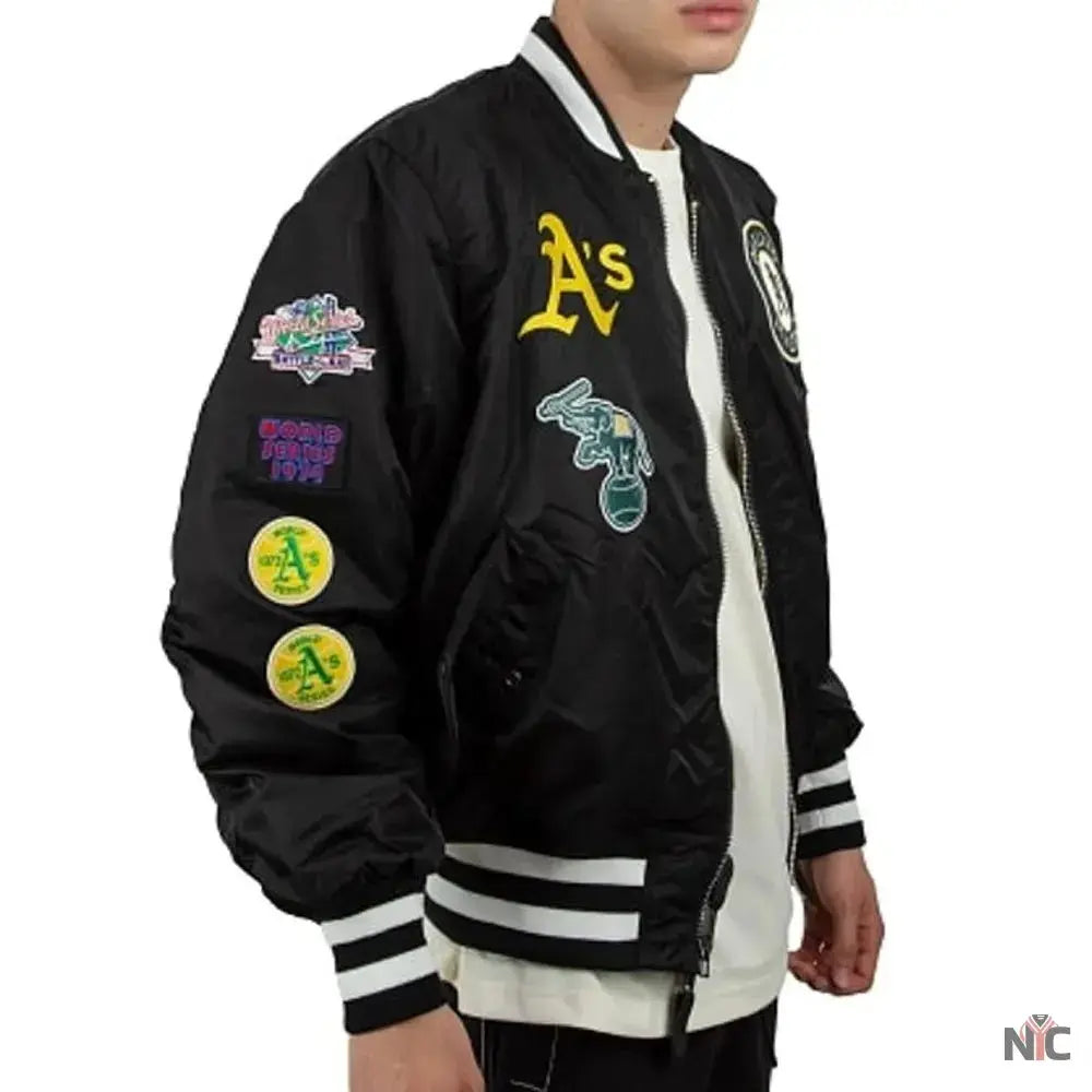 Oakland Athletics Bomber MA-1 Jacket