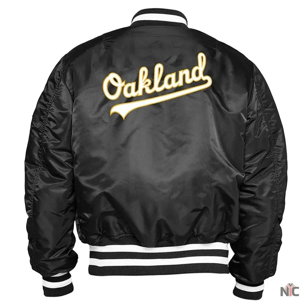 Oakland Athletics Bomber MA-1 Jacket