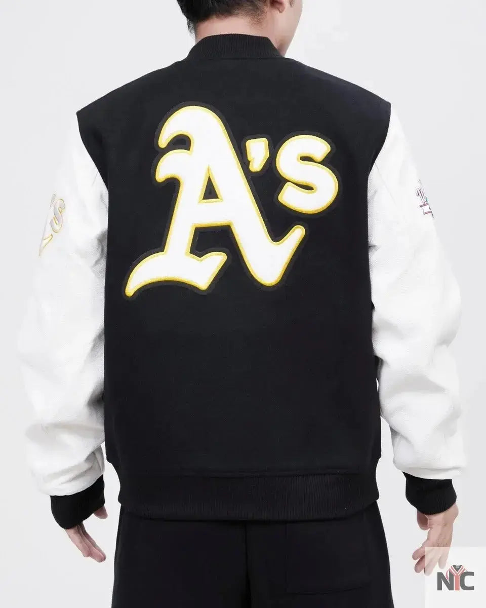 Oakland Athletics Home Town Wool Varsity Jacket