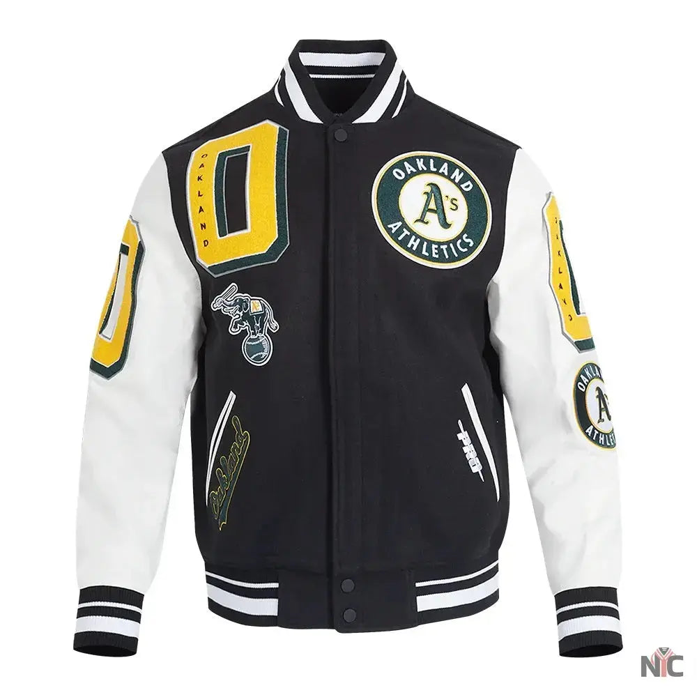 Oakland Athletics Mashup Varsity Jacket