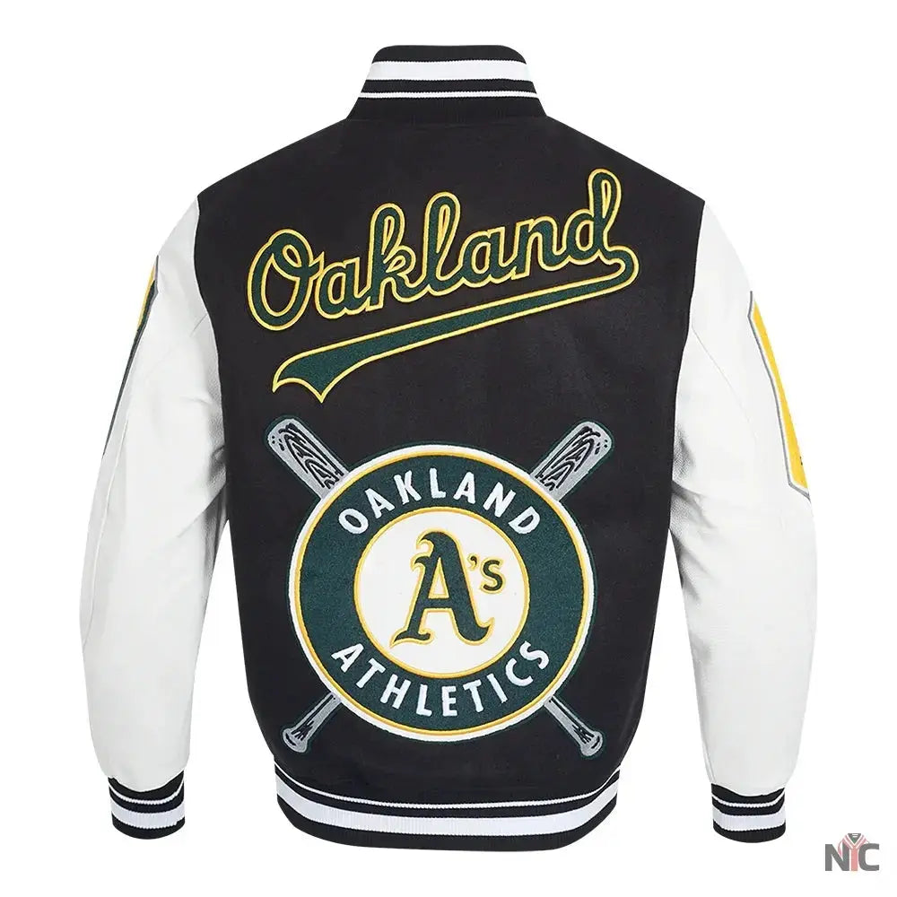 Oakland Athletics Mashup Varsity Jacket