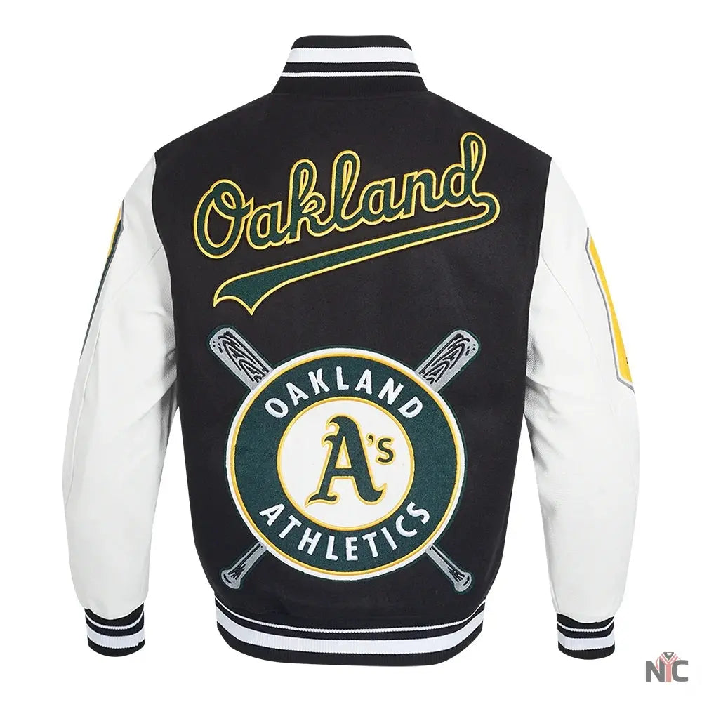 Oakland Athletics Mashup Varsity Jacket