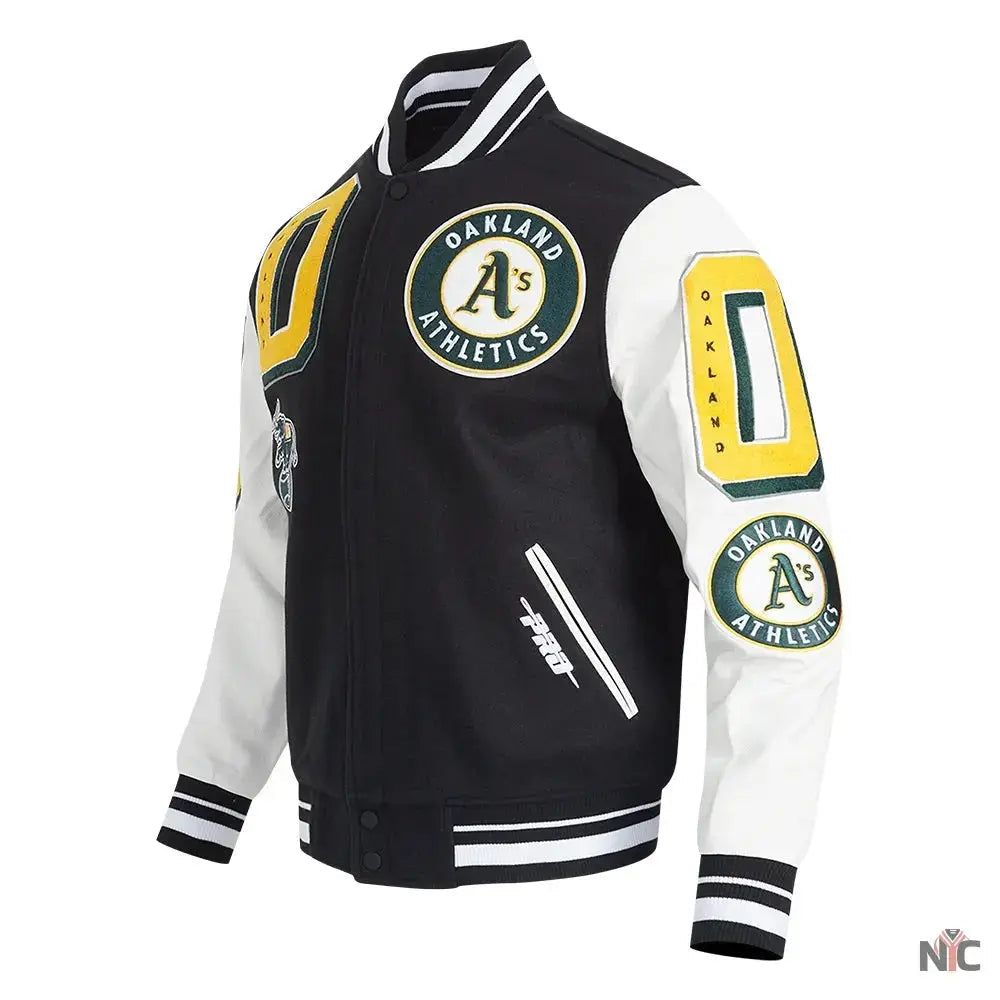 Oakland Athletics Mashup Varsity Jacket