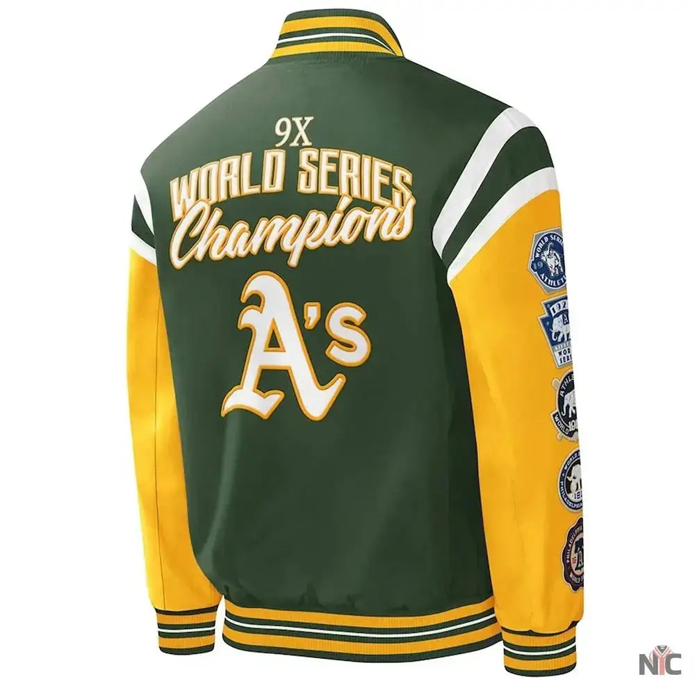 Oakland Athletics Title Holder Jacket