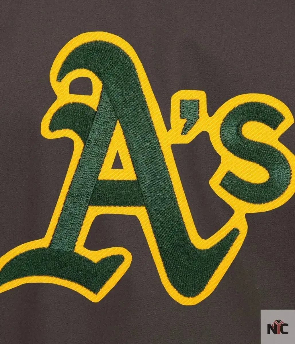 Oakland Athletics Workwear Grey Jacket