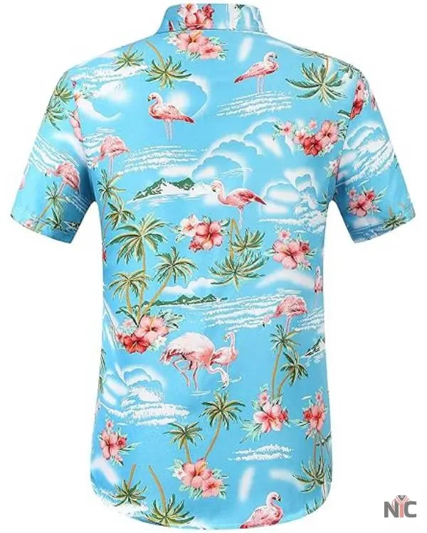 Ocean Front Property Hunt Flamingo Shirt