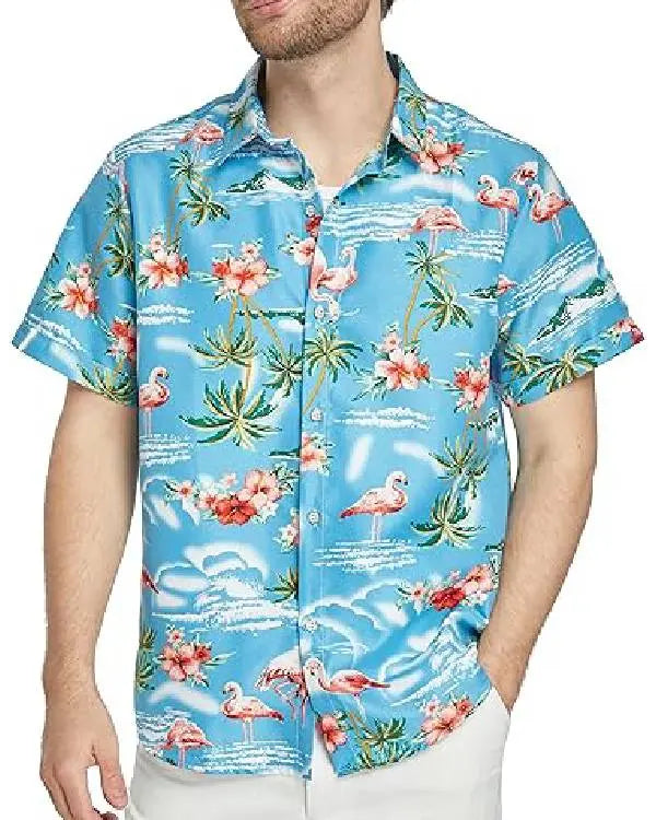 Ocean Front Property Hunt Flamingo Shirt