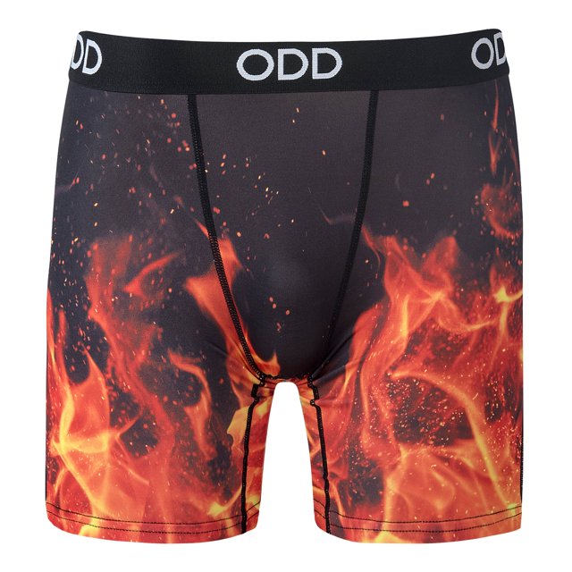 Odd - Stand Out Be Odd - Flames Men's Boxer Briefs (M, L, XL)