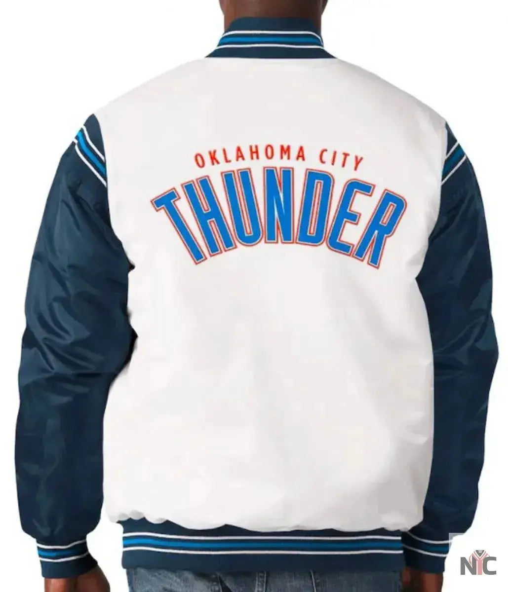 Oklahoma City Thunder Starter Satin Jacket