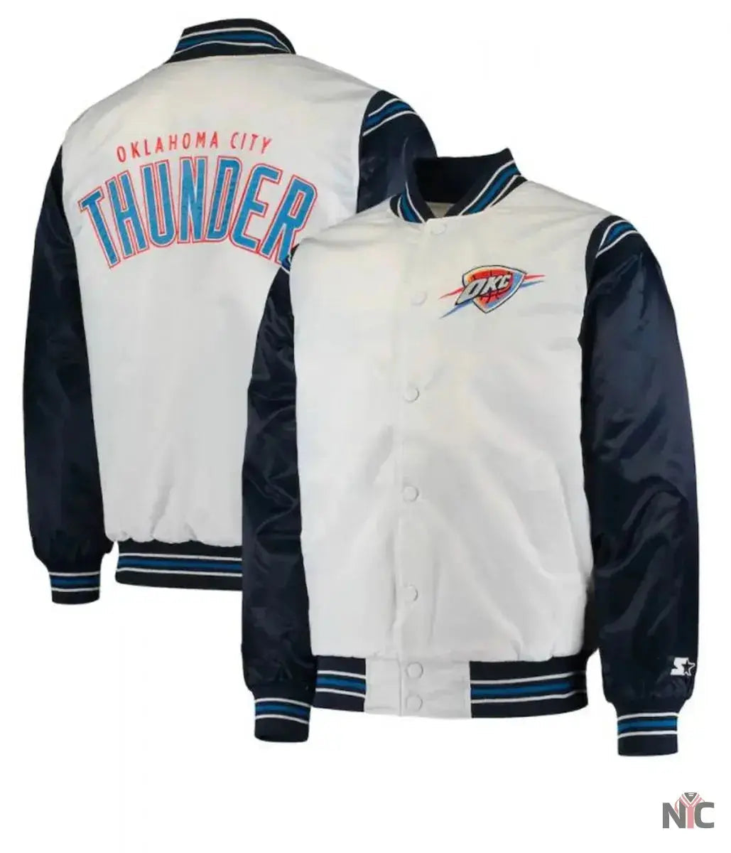 Oklahoma City Thunder Starter Satin Jacket