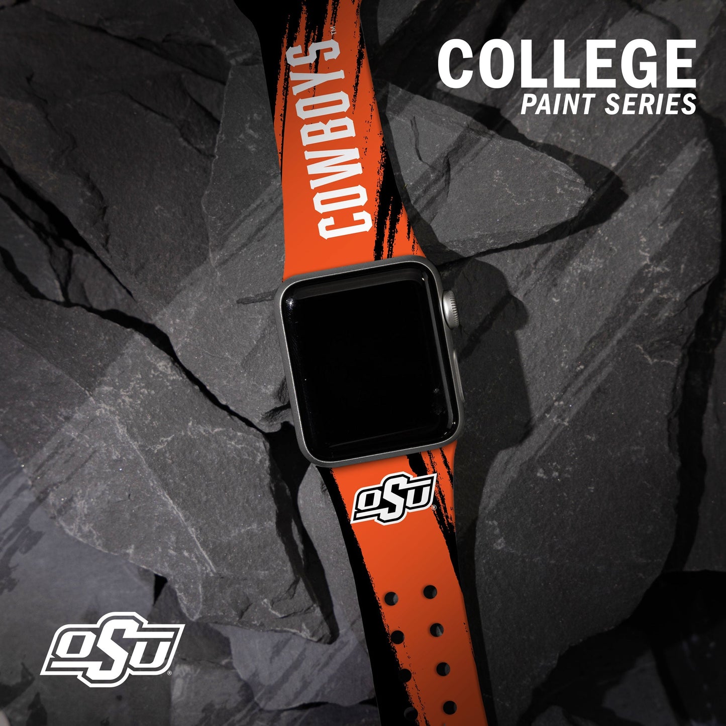 Oklahoma State Cowboys HD Apple Watch Band