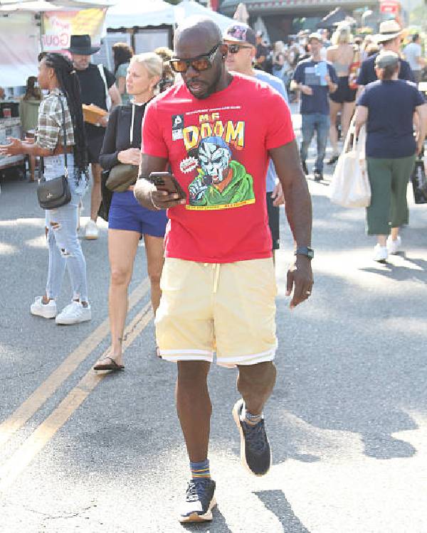 Omar J Dorsey LA Red T-Shirt