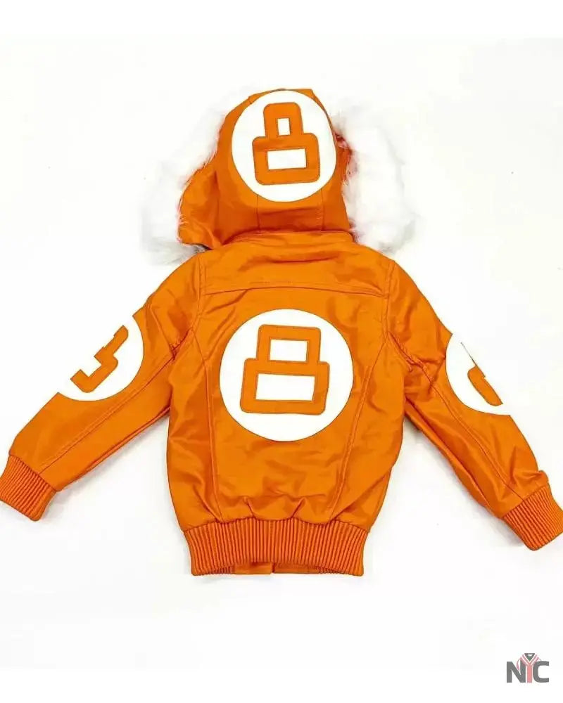 Orange 8 Ball Robert Phillipe Jacket