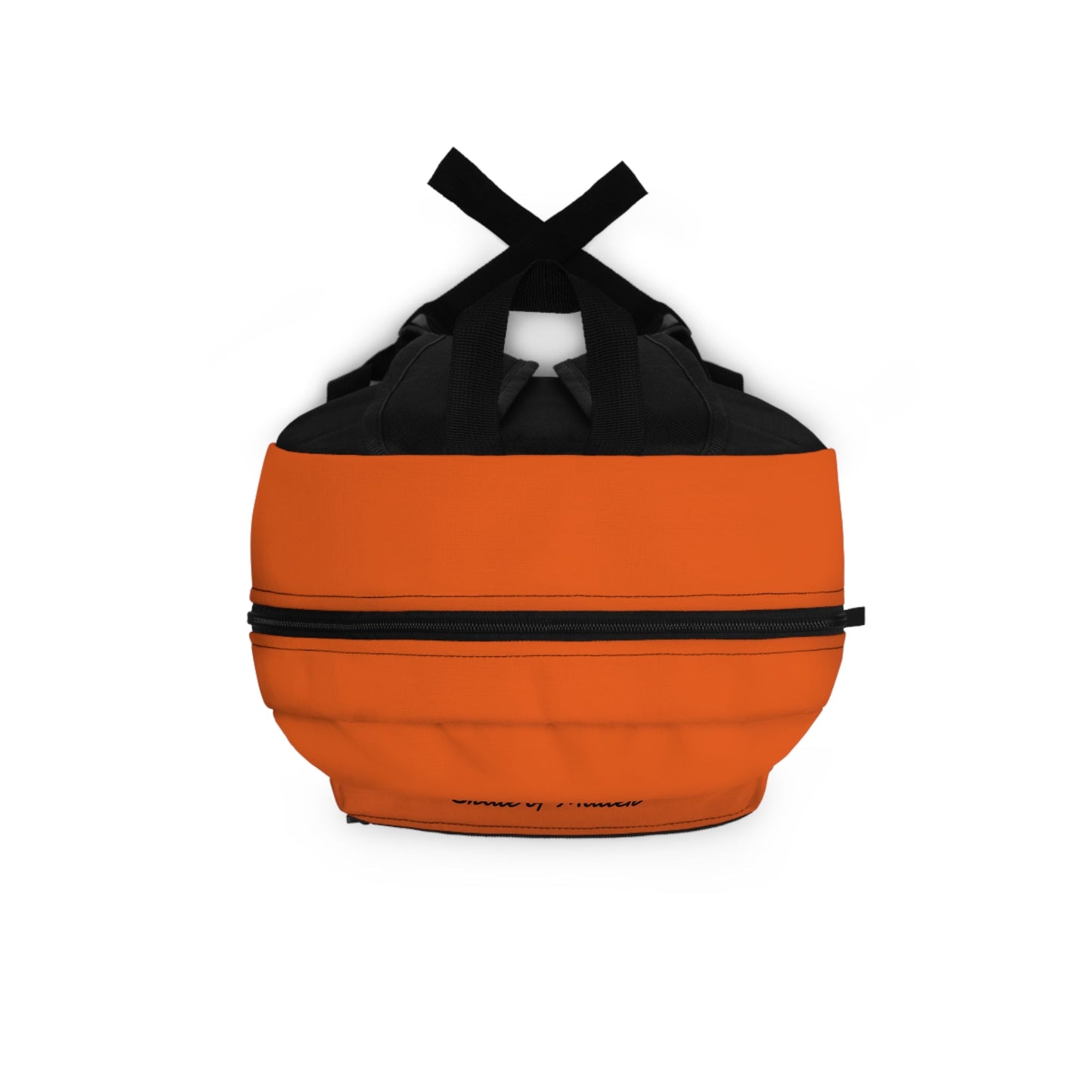 Orange Skater University Backpack