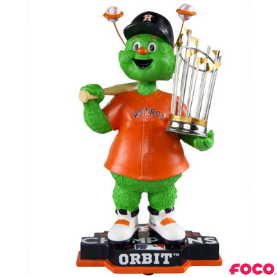 Houston Astros 2017 World Series Champions Orange Jersey Bobbleheads
