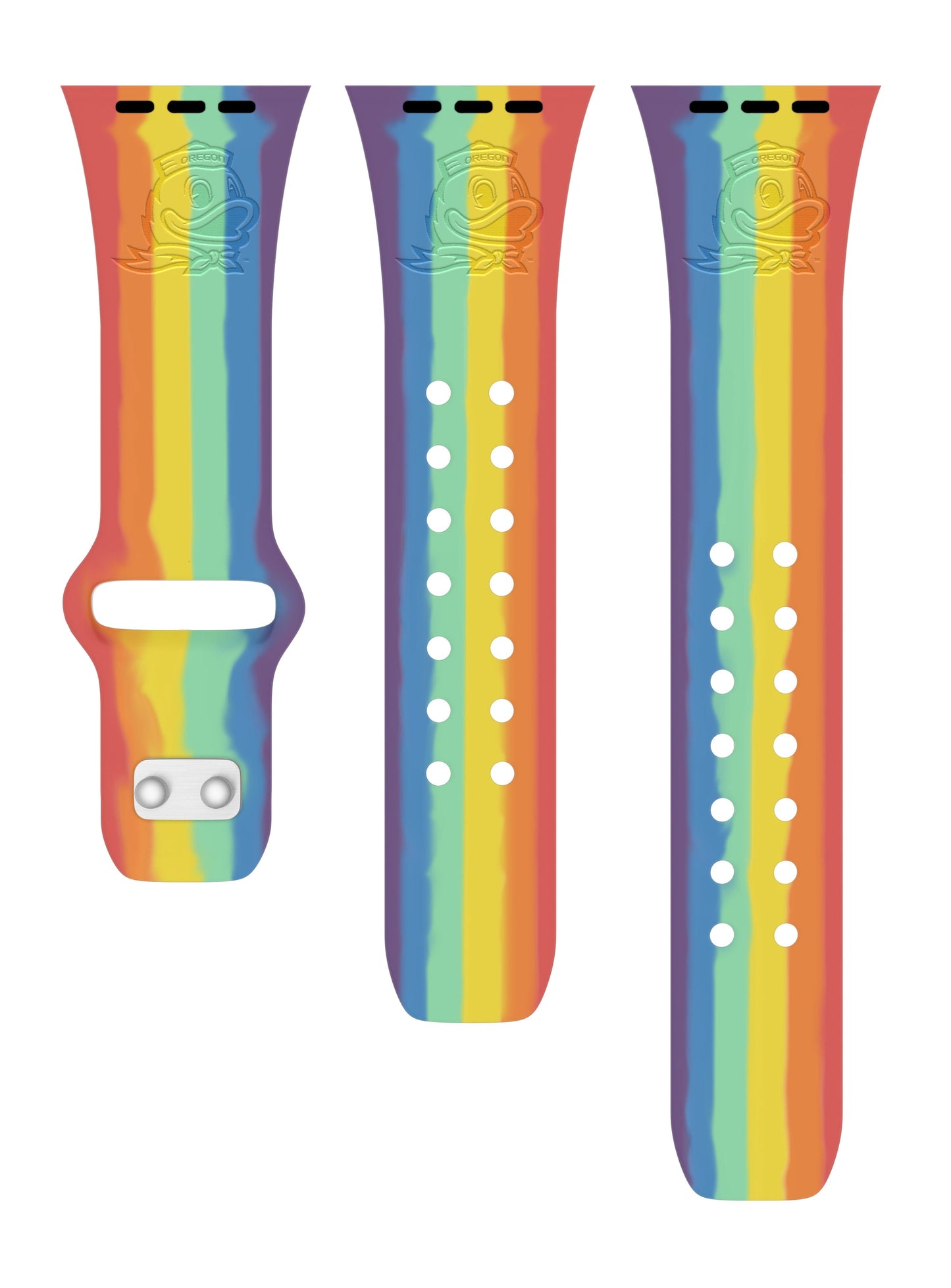 Oregon Ducks Engraved Apple Watch Band