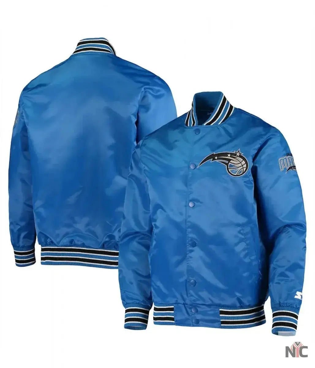 Orlando Magic The Diamond Classic Blue Bomber Jacket