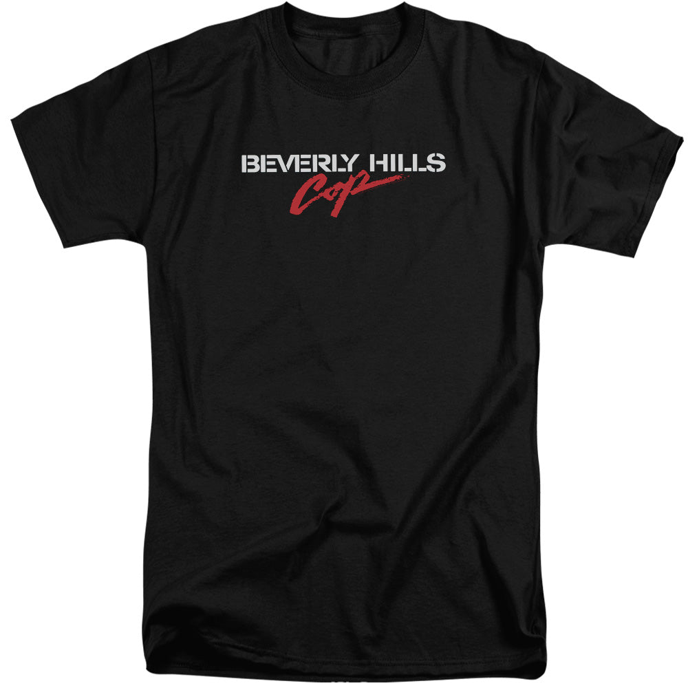 Beverly Hills Cop Logo Mens Tall T Shirt Black Officially Licensed