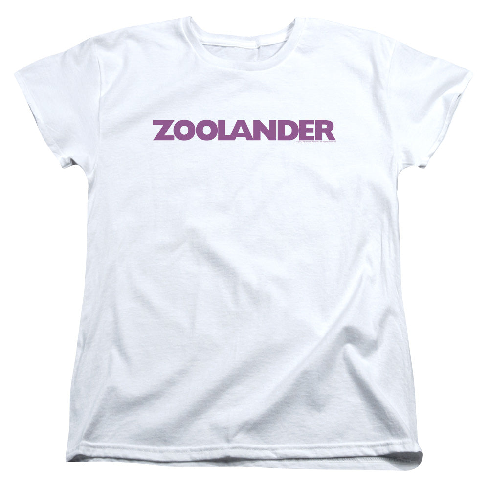 Zoolander Logo Womens T Shirt White Officially Licensed