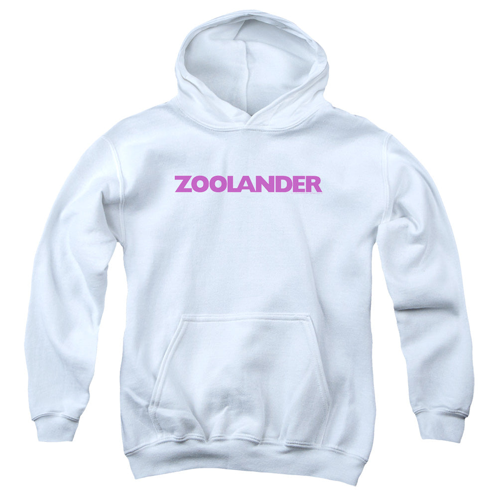 Zoolander Logo Kids Youth Hoodie White Officially Licensed