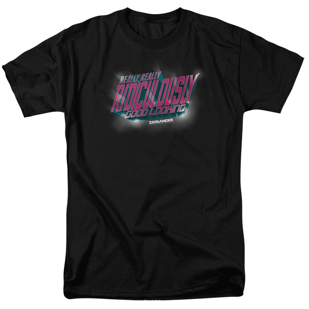 Zoolander Ridiculously Good Looking Mens T Shirt Black Officially Licensed